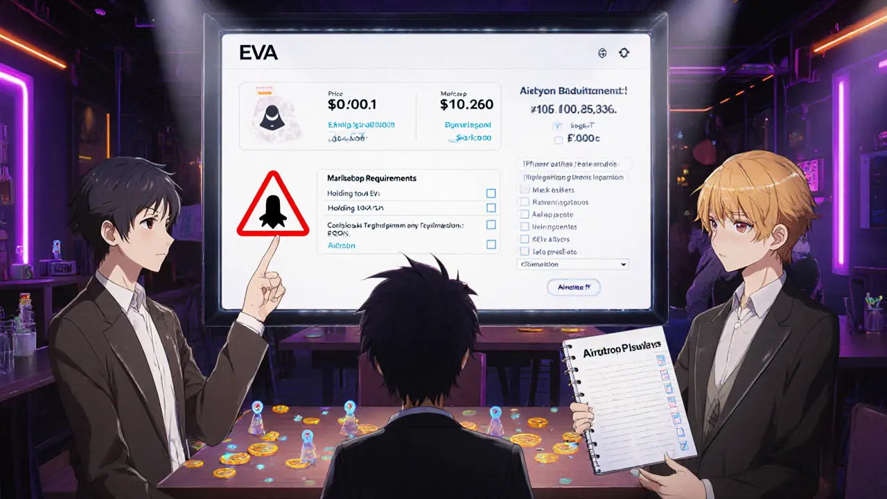 Why No Official EVA Airdrop Is Visible