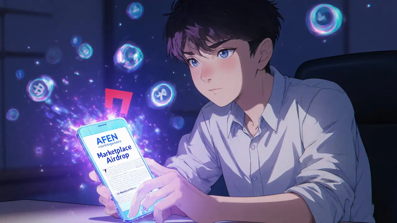 AFEN Marketplace Airdrop (2025): Verification Guide and Scam Warning