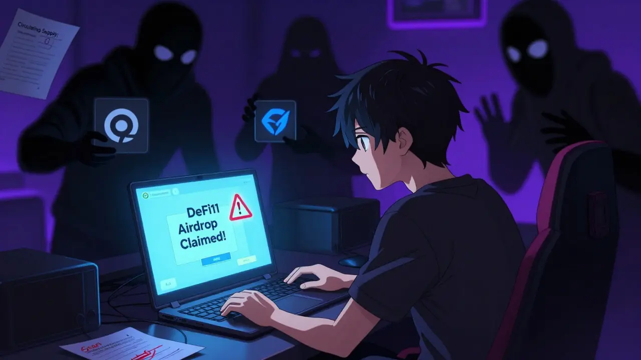 DeFi11 (D11) Airdrop Claim: Why There Is No CoinMarketCap Community Airdrop