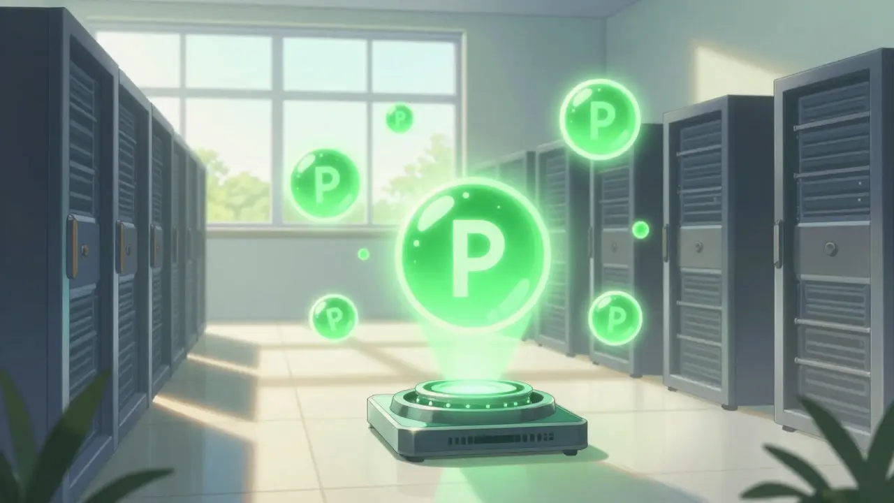 Anime art showing eco-friendly Ethereum staking