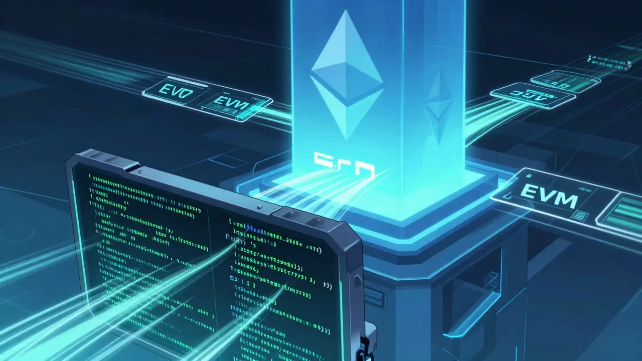 Anime visualization of Ethereum Layer 2 scaling tech