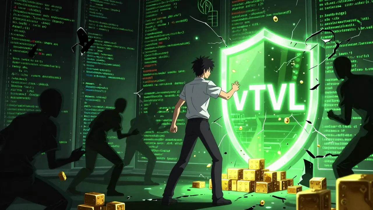 Anime analyst verifying vTVL data against fake information